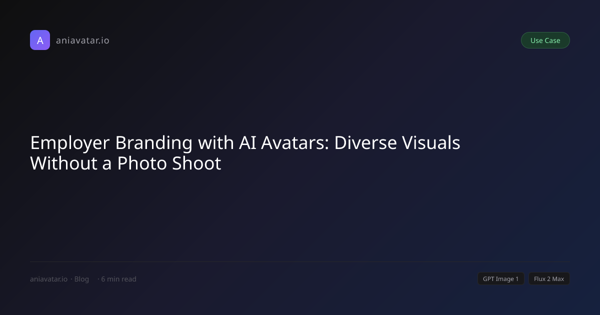 Employer Branding with AI Avatars: Diverse Visuals Without a Photo ...